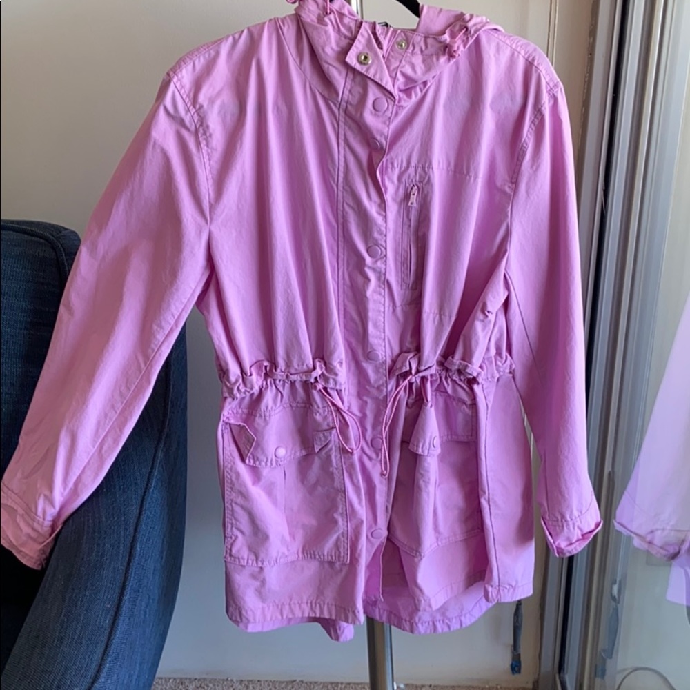 J Crew the perfect Rain Jacket